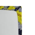 thumbnail image 2 of Ambesonne Floral Fitted Sheet, Contrast Tones Florets, Twin Size, Yellow and Grey, 2 of 2