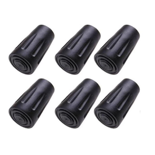 puntas de goma de repuesto para bastones, 11 mm de diámetro.