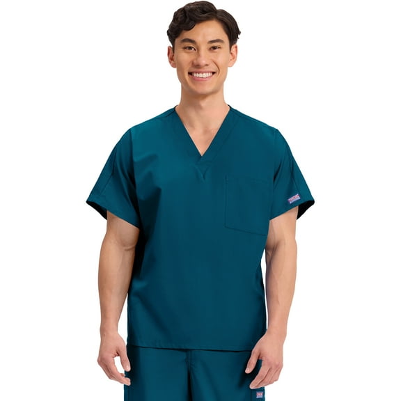 Cherokee Workwear Originals Men & Women's Scrubs Top V-Neck Tunic 4777