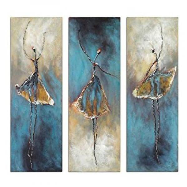 Canvas Art Wall print Abstract oil painting ballet dance Bedroom Home Decor RWT4