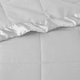 thumbnail image 3 of Oversized Down Alternative Blanket with Satin Trim, Bedding Quilt Lightweight Comforter Soft Thin Quilted Blanket for All Seasons (Twin, Grey), 3 of 6