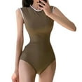 thumbnail image 1 of Traje de baño de una pieza para mujer Traje de baño con control de barriga Traje de baño adelgazante, 1 of 5
