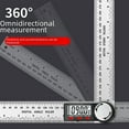 thumbnail image 3 of Wholesale High-Precision Digital Angle Finder Ruler, Caxiao Stainless Steel Woodworking Protractor with Clear LCD Display, 0-200MM Measuring Tool for Accurate Angle Measurement, Durable & Versatile, 3 of 5