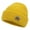 Yellow, variant on AKEGAMN Warm Soft Baby Knit Beanie Hat for Boys and Girls, Orange One Size