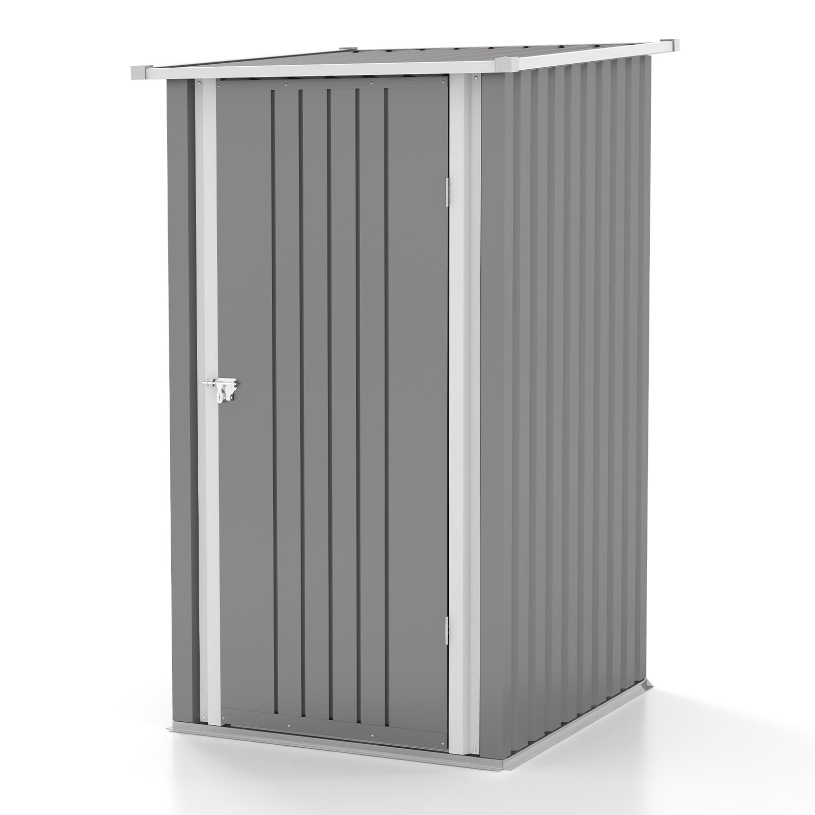 Patiowell 3x3 FT Outdoor Storage Shed with Lockable Door, Ideal