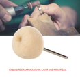 thumbnail image 1 of 10PCS 2.35mm Wool Felt Polishing Polishing Tool, Abrasive Tool,  Tools Accessories for Removing Burr Grinding Buffing  Tools Attachment, 1 of 8