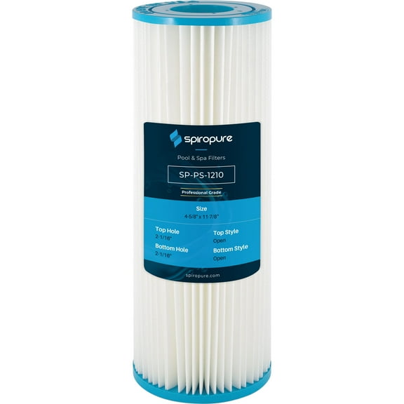 SpiroPure Replacement for Hayward C-120 Micro Star Clear C120-RE CX120-RE Pleatco PA12 Unicel C-4312 Filbur FC-1210 Hot Tub Spa Pool Filter Replacement Cartridge