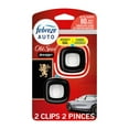 thumbnail image 1 of Febreze AUTO Air Freshener, Odor-Fighting Automotive Vent Clip, Old Spice Swagger Scent, 2 Count, 1 of 8