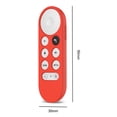 thumbnail image 4 of Control Remoto Cubierta de de TV anti pérdida para Google TV/Google Chromecast 2020 (rojo) Ehuebsd Para estrenar, 4 of 9