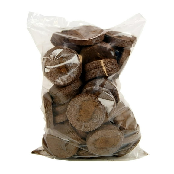 Jiffy 7 Peat Pellets - Seed Starter Soil Plugs - 36 mm (50 count)