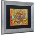 thumbnail image 2 of Trademark Fine Art "Brand Name" Canvas Art by Josh Byer, Black Matte, Silver Frame, 2 of 4