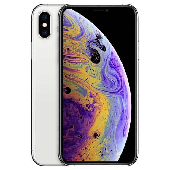 Restored Apple iPhone XS MAX - Carrier Unlocked - 64 GB Silver (Refurbished)