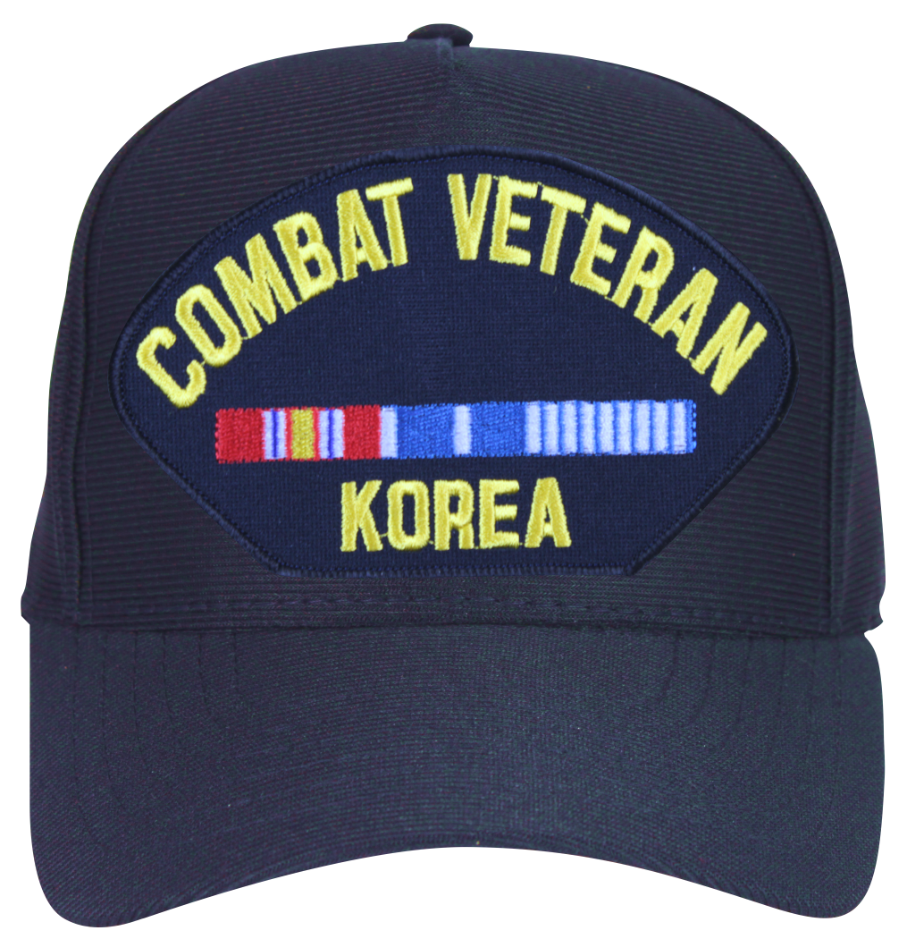 Combat Veteran Korea with Ribbons Ball Cap - Walmart.com