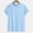 Blue, variant on EQWLJWE Men's Short Sleeve Tee Men Casual Round Neck Solid Pullover Print Shorts Sleeves T Shirt Blouse