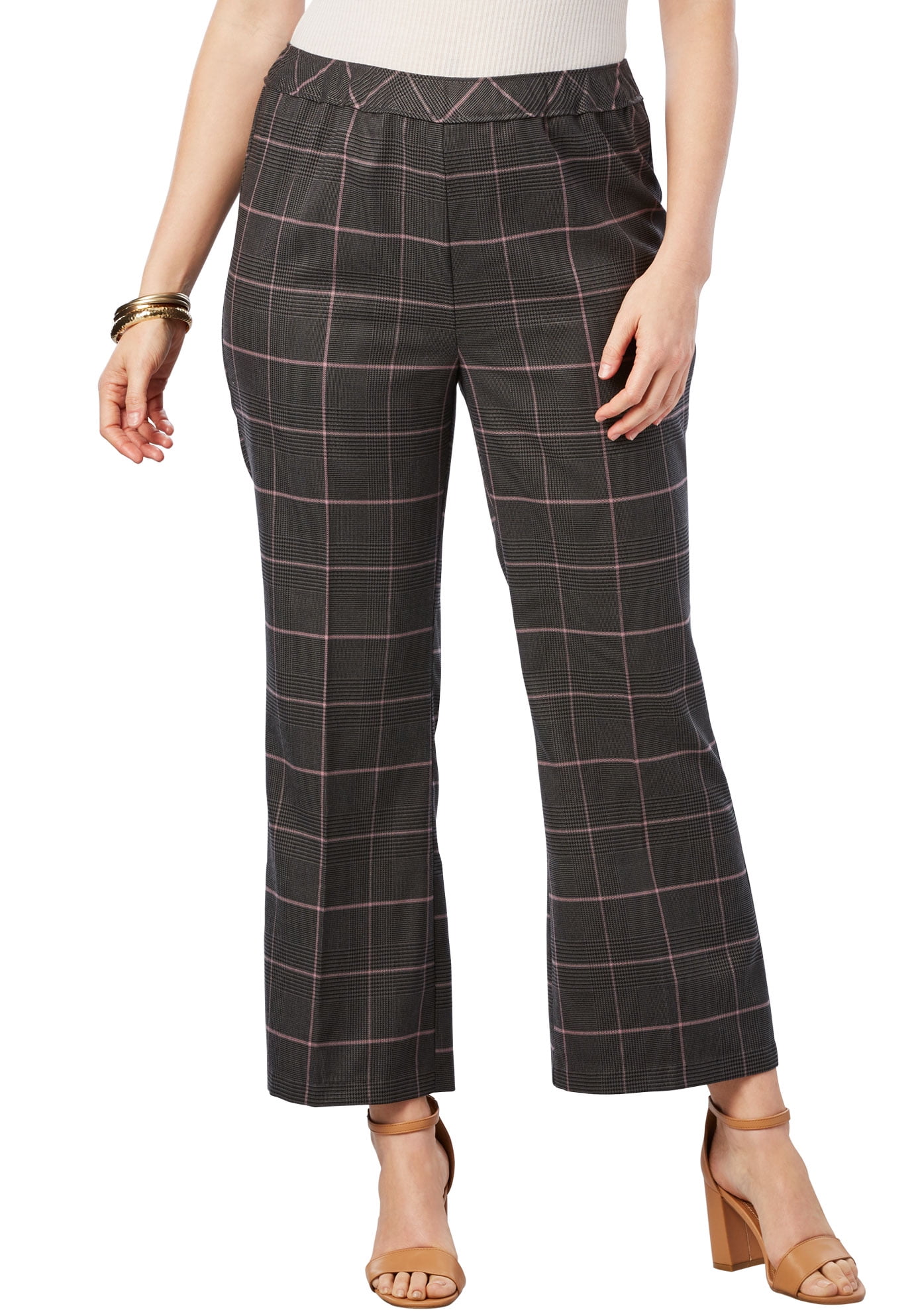 plus size kick flare pants
