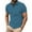 Blue, variant on Golf Shirts for Men Color Block Pollover Men's Polo Shirts Short Sleeve Heathy Moisture Wicking Casual Collared Shirts Button Down with Pockets Polo T Shirts for Men