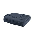 thumbnail image 6 of Intelligent Design Lucy Twin Bedding Sets Clip Jacquard in Navy - Luxury Comforter Sets, 6 of 12