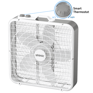 Holmes 20'' Box Fan (HBF2002A-WTU-2) - Walmart.com