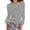 Striped Black White, variant on PRETTYGARDEN Long Sleeve Striped Shirts for Women Soft Ribbed Knit ,Y2k Tshirt,Slim Fit Layering,Cute Tops,Basic Tee,Business Casual Outfits,Spring Fall Trendy Clothes