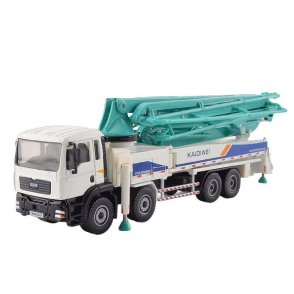 Mini Camion Jouet Véhicule Simulé Interaction Parent-Enfant Résistant aux Déchirures Pompe en Béton Cadeau d'Anniversaire