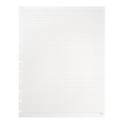 TUL Custom Note-Taking System Discbound Refill Pages, 8.5" x 11", Letter Size, Graph Ruled, 100 Pages (50 Sheets), White