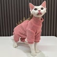 thumbnail image 6 of ZZ Sphynx cat Clothes, Dinosaur Costume, Hairless Cats Warm Clothes for Cornish Rex and Devon Rex (Blue, M(3.5-5.5lbs)), 6 of 6