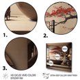thumbnail image 3 of Designart "Japon Art Bathroom Ceremony V" Bath & Laundry Floater Framed Wall Art Living Room, 3 of 7