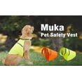 thumbnail image 7 of Muka Pet Reflective Safety Vest High Visibility Dog Jacket, Multi-Size-Orange-S, 7 of 7