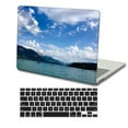 thumbnail image 3 of KSK KAISHEK Hard Case Compatible with 2022/2021/2020/2019/2018 Rel. MacBook Air 13" with Retina Display & Touch ID USB Type-C Model: A1932 A2179 A2337 m1 Sky Series 0529 + Black Keyboard Cover, 3 of 5
