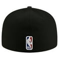 thumbnail image 4 of Men's New Era  Black Golden State Warriors Statement Edition Jersey Hook 59Fifty Fitted Hat, 4 of 5