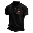 thumbnail image 5 of WAYUTE Polo Shirts for Men 250th Anniversary USA Shirt Short Sleeve Patriotic Graphic Collared Independence Day Freedom Casual Outdoor, 5 of 5