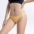 Women's LowRise String Bikinis Panties Breathable Soft Stretch Straps