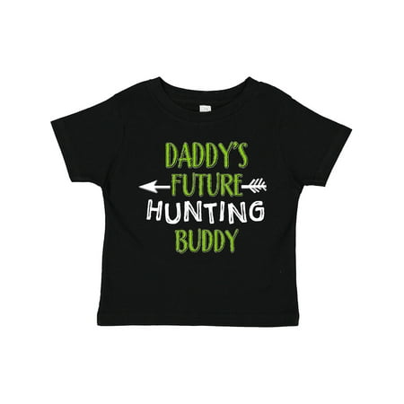 

Inktastic Daddys Future Hunting Buddy Gift Toddler Boy or Toddler Girl T-Shirt