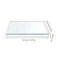thumbnail image 2 of Vegetable Cutter 2nd Generation Kitchen Chopping Board with Edge Transparent Acrylic Desktop Cutting Board for Precise Food Prep, 2 of 7