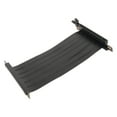 thumbnail image 1 of PCIE 3.0 X16 Extender Riser Cable, 180 Degree High Speed Flexible Extender Card Extension Port, Dual Reverse Connector GPU Graphic Card Extension Cable, 1 of 7