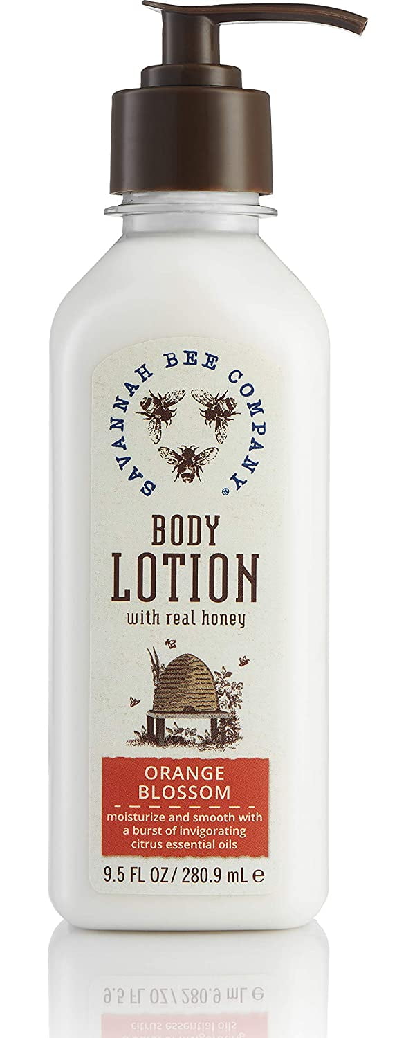 Orange Blossom Honey Lotion by Savannah Bee Company 9.5 Ounce