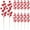 Red, variant on DiMaddie 12pcs Red Berry Stems Artificial Plastic Berry Picks for Christmas Holiday Decor and Crafting