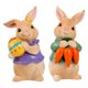 thumbnail image 3 of Easter Ornament Resin Rabbit Statue Adorable Figura Conejito (2pcs) Blanco, 3 of 6