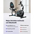 thumbnail image 4 of MERACH Bicicletas Fijas Reclinadas para Sentarse en Casa Bicicleta Estática Magnética 8 Niveles Resistencia Bicicleta de Ciclismo Interior con Aplicación Gratuita, 4 of 9