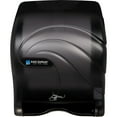 thumbnail image 3 of San Jamar Roll Towel Hands-free Dispenser Roll, Touchless Dispenser - 1 x Roll - 14.4" Height x 11.7" Width x 9.1" Depth - Plastic - Black Pearl - Durable, Impact Resistant, Compact, 3 of 7