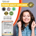 thumbnail image 6 of Toplux Liposomal Vitamin C 2100mg - Immune Support Supplement High Absorption Fat Soluble Vit C 90 Capsules, 6 of 7