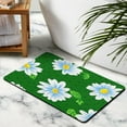 thumbnail image 3 of Your Bathroom's Best Friend Non-Slip, Super Absorbent Daisy Bath Rug, 3 of 5