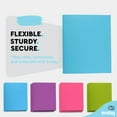 thumbnail image 3 of Emraw 2 Pocket with Three Prong Fastener File Folder, Colors May Vary (3 Pack), 3 of 5