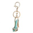thumbnail image 4 of High Heel Shoe Keychain Rhinestone Crystal Purse Car Chain High Key Chain Gift Girl Bag Decorative Alloy Keyring, 4 of 4