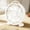 White, variant on Byujiro Portable USB Desk Fan with Carry Handle 3-Speed Quiet Mini Personal Fan Compact Fan for Home, Office, Dorm, and Bedroom