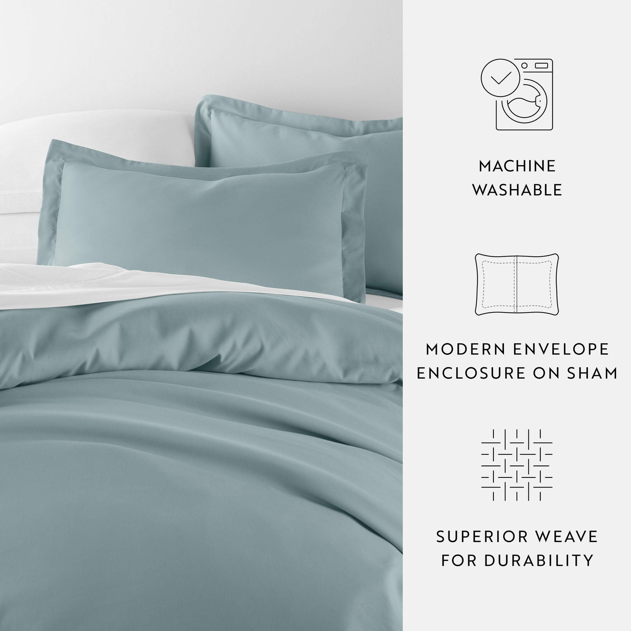 Noble Linens 3-Piece Ocean Duvet Cover Set, King/ Cal King