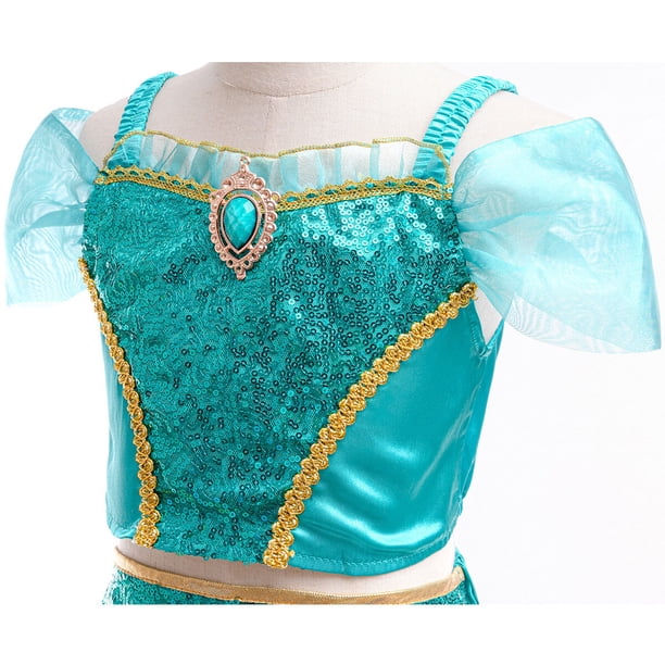 Lito Angels Deguisement Robe Costume Princesse Raiponce Avec Perruq Tresser Enfant Fille Taille 3 Ans Etiquette En Tissu Amz B