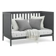 thumbnail image 6 of Delta Children Hayes 4-in-1 Convertible Baby Crib - Greenguard Gold Certified, Charcoal, 6 of 15