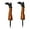 Orange, variant on ZOELNIC 1Pair Halloween Witch Legs Yard Stake Decoration,18'' Upright Witch Leg Halloween Witch Decorations Legs for Courtyards,Lawns Home Decorations