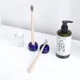 thumbnail image 4 of Set Of 2 Ceramic Toothbrush Holders For Bathroom Midnight Blue, 4 of 5